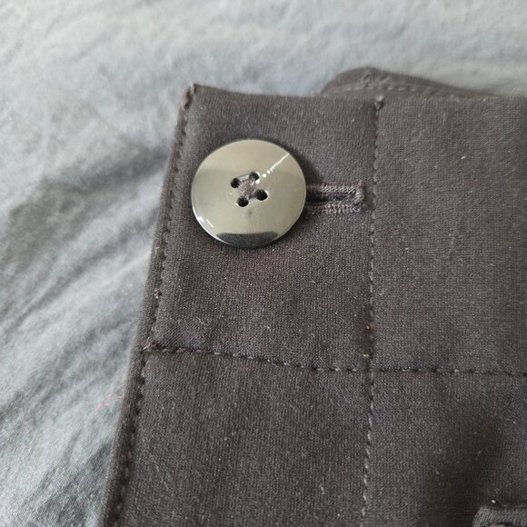 The Colette Cropped Wide-Leg Pants by Maeve: Ponte Edition Size 29Tall - Picture 5 of 7